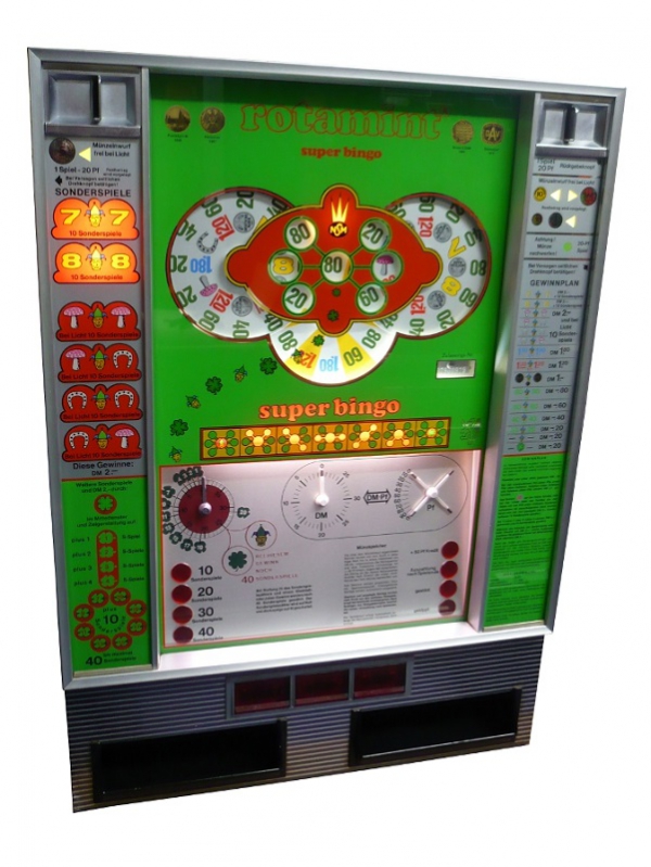 Super Bingo, Rotamint, NSM, 1973